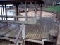 Boat Dock before Cleaning and Sealing